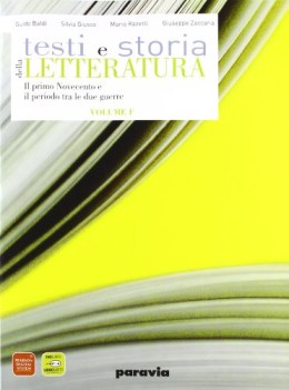 testi e storia della letteratura F