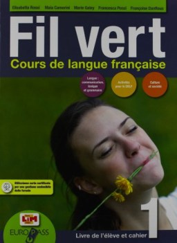 fil vert 1 +cd francese, grammatica