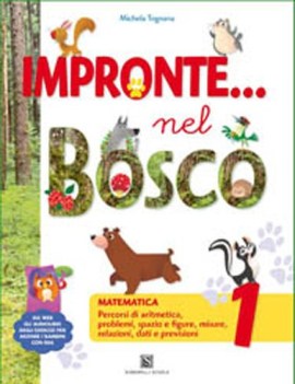 impronte nel bosco 1 matematica