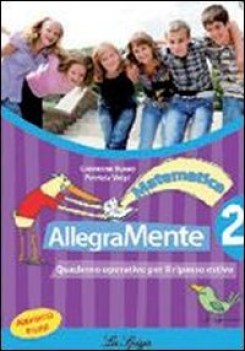 allegramente matematica 2 libri vacanze