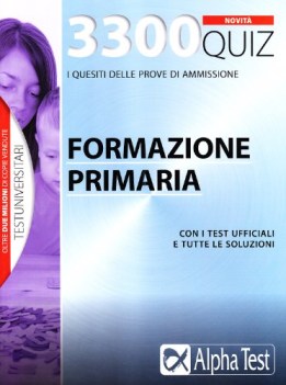 3300 quiz formazione primaria