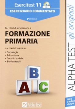 esercitest 11+cd formazione primaria