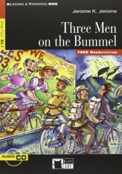 three men on the bummel (clemen) +cd inglese, antol.e lett.