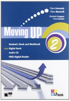 moving up 2 +digital book +cd inglese, grammatica