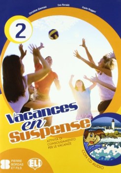 vacances en suspense 2 +cd libri vacanze