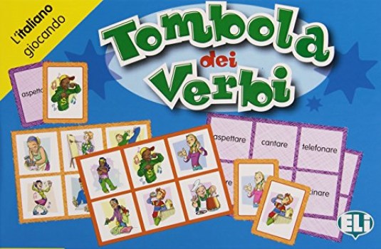 tombola dei verbi (scatola gioco)