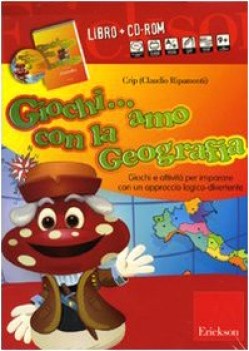 giochiamo con la geografia +cdrom giochi e attivit per imparare...