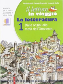 lettore in viaggio 2 (3tomi) italiano, antologia media