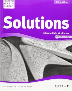 solutions intermediate 2nd, wb+cd inglese, grammatica