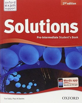 solutions preinterme. +online wb 2nd inglese, grammatica