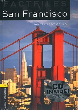 san francisco +cd (obl 1) inglese, antol.e lett.