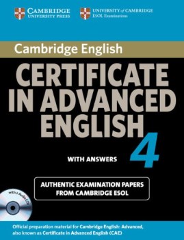 cambridge certificate in advanced english 4 SB+cd with answers