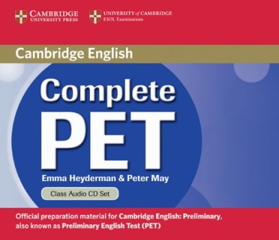 cambridge complete PET class audio CD