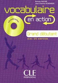 vocabulaire en action grand debutant +cd francese, grammatica