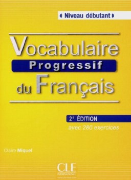 vocabulaire progressif du francais +cd francese, grammatica