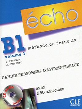 echo b1.1, cahier +cd francese, grammatica