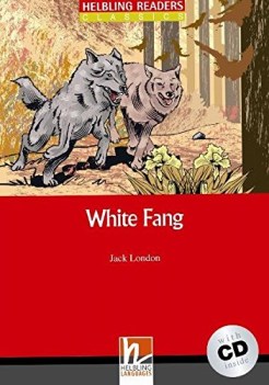 white fang (hrc) +cd inglese, antol.e lett.