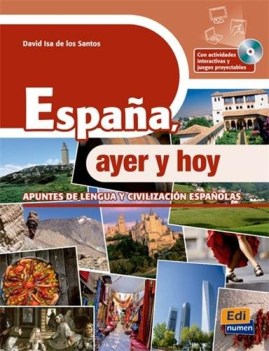 espana, ayer y hoy +cd spagnolo, antol.e lett.