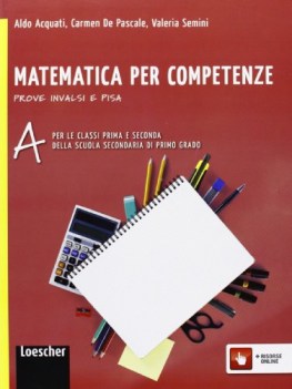 matematica per competenze 1 libri temi