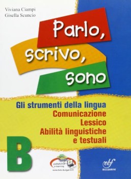 parlo scrivo sono b italiano, gramm. medie