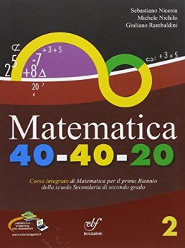 matematica 40-40-20 b matematica ginn.,licei