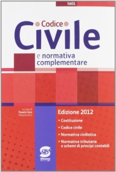 codice civile e normativa compl.(601) diritto,economia,finanze