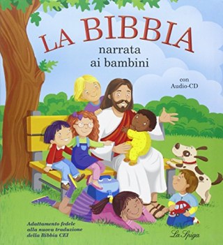 bibbia narrata ai bambini + cd