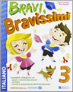 bravi bravissimi italiano x 3 elem. libri vacanze