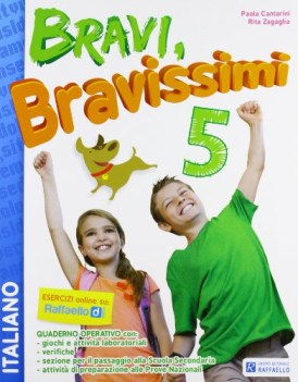 bravi bravissimi italiano x 5 elem. libri vacanze