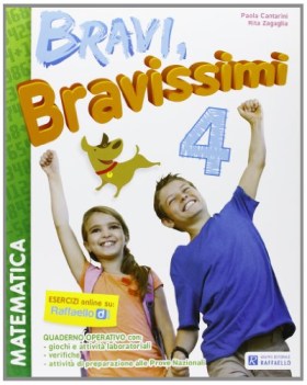 bravi bravissimi matematica x 4 elem. libri vacanze