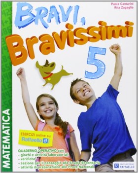 bravi bravissimi matematica x 5 elem. libri vacanze