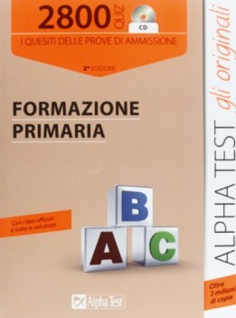 2800 quiz formazione primaria +cd