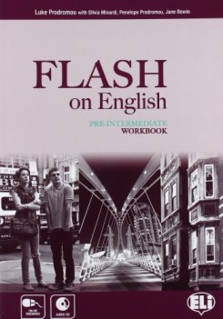 flash on english preintermediate, wb +cd inglese, grammatica