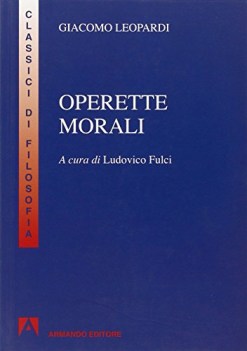 operette morali classici filosofia,pedag.