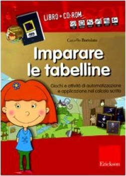 imparare le tabelline libro + kit cdrom