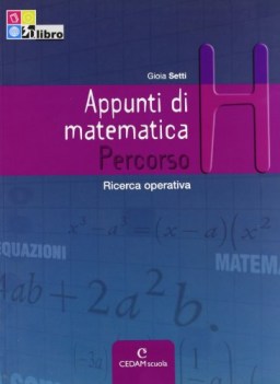 appunti di matematica, percorso h matematica ginn.,licei