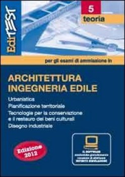 edi test 5 ARCHITETTURA ING.EDILE teoria