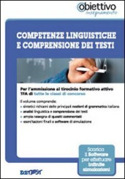 TFA te1competenze linguistiche e comprensione dei testi