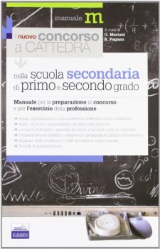 nuovo concorso a cattedra nella scuola secondaria di 1 e 2 grado