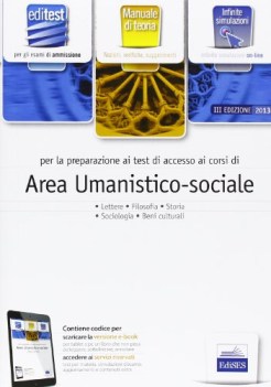 editest T11 area umanistico-sociale  (teoria)