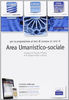 editest E11 area umanistico-sociale