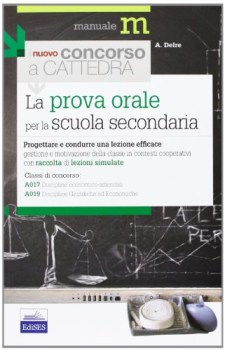 nuovo concorso a cattedra prova orale sc. secondaria A017 A019