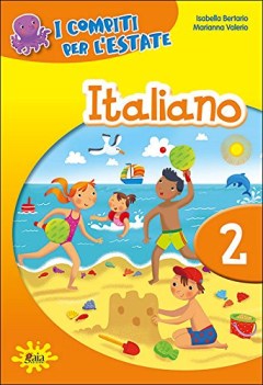 compiti per l\'estate italiano x 2 elem. libri vacanze