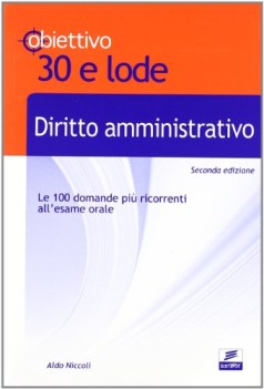 diritto amministrativo (obbiettivo 30 e lode)