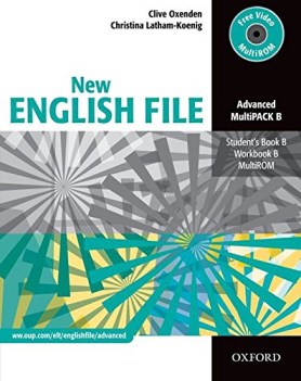 new english file advance b, mpack +key inglese, grammatica