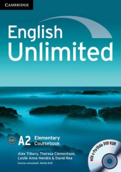 english unlimited A2 elementary +DVD