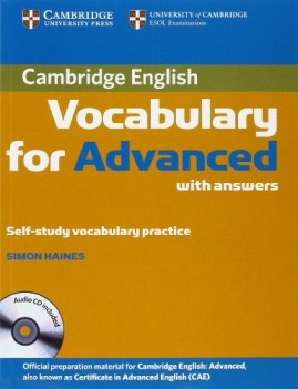 Cambridge Vocabulary for Advanced with Answers and Audio CD