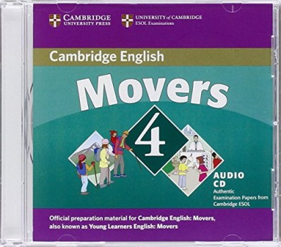 cambridge young learners english tests 4 movers audio CD