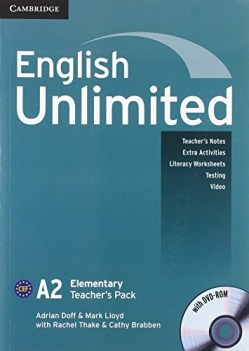 English Unlimited Teacher\'s book Elementary A2 +DVD