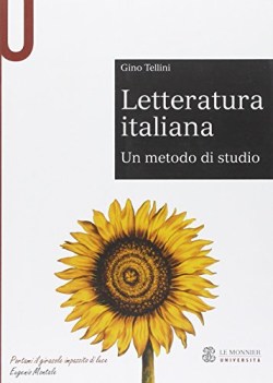 letteratura italiana un metodo di studio